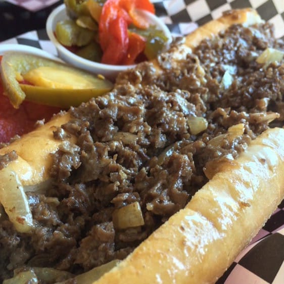 Super Philly Cheesesteak.